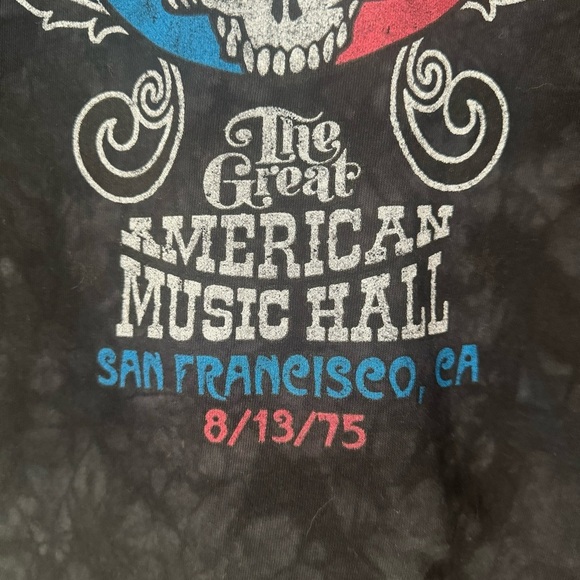GRATEFUL DEAD Liquid Blue Great American Music Hall San Francisco Graphic Tee M - Picture 5 of 10